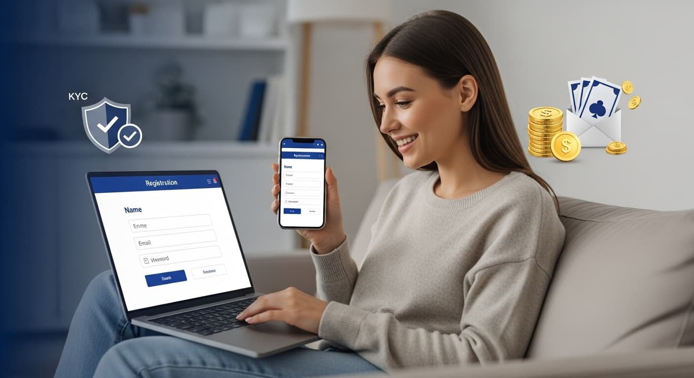 Πώς να εγγραφείτε σε ένα διαδικτυακό καζίνο: Ένας οδηγός βήμα προς βήμα image