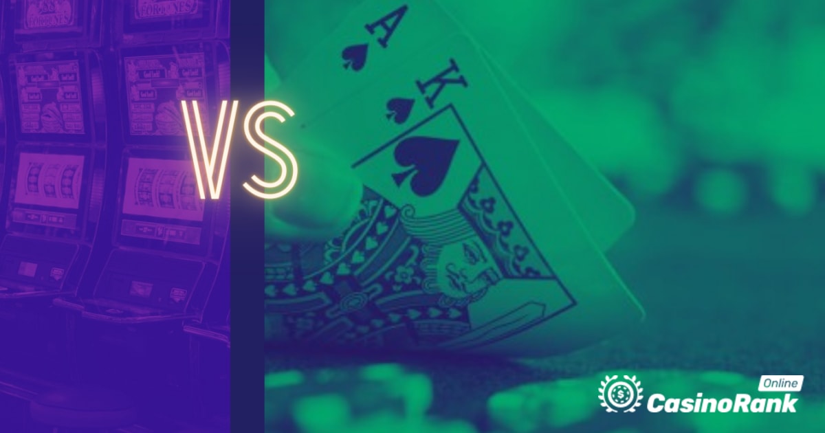 Διαδικτυακά παιχνίδια καζίνο: Κουλοχέρηδες εναντίον Μπλάκτζακ – Ποιο είναι καλύτερο;